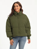 Zip Up Turtleneck Puffer Jacket - Your Second Look