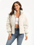 Zip Up Turtleneck Puffer Jacket - Your Second Look