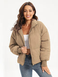 Zip Up Turtleneck Puffer Jacket - Your Second Look