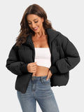 Zip Up Turtleneck Puffer Jacket - Your Second Look