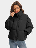 Zip Up Turtleneck Puffer Jacket - Your Second Look