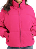 Zip Up Turtleneck Puffer Jacket - Your Second Look