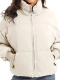 Zip Up Turtleneck Puffer Jacket - Your Second Look