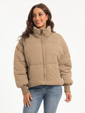 Zip Up Turtleneck Puffer Jacket - Your Second Look