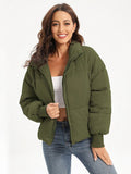 Zip Up Turtleneck Puffer Jacket - Your Second Look
